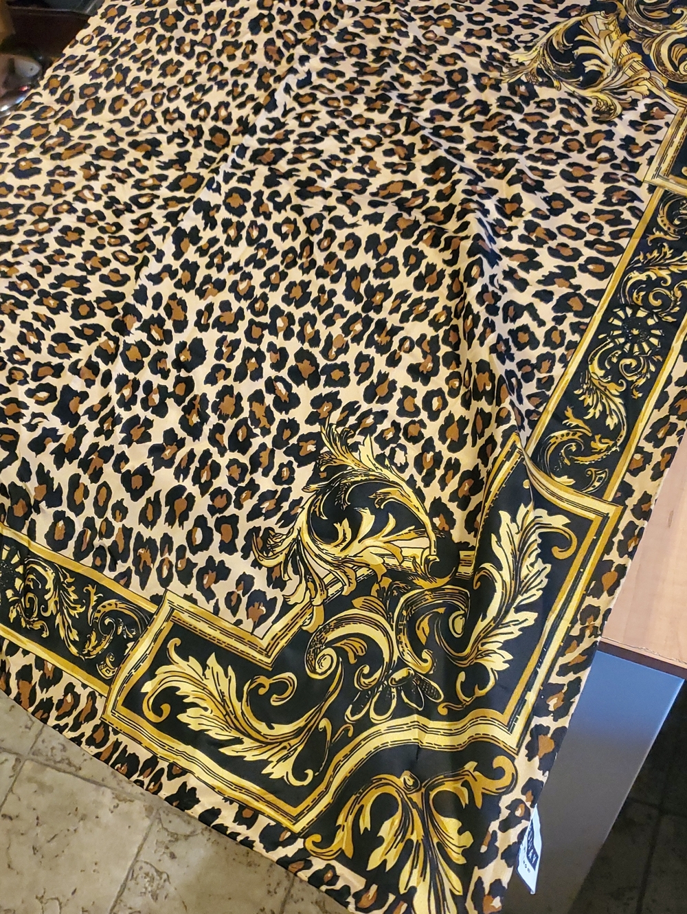 Runway Scarf By Echo leopard print design